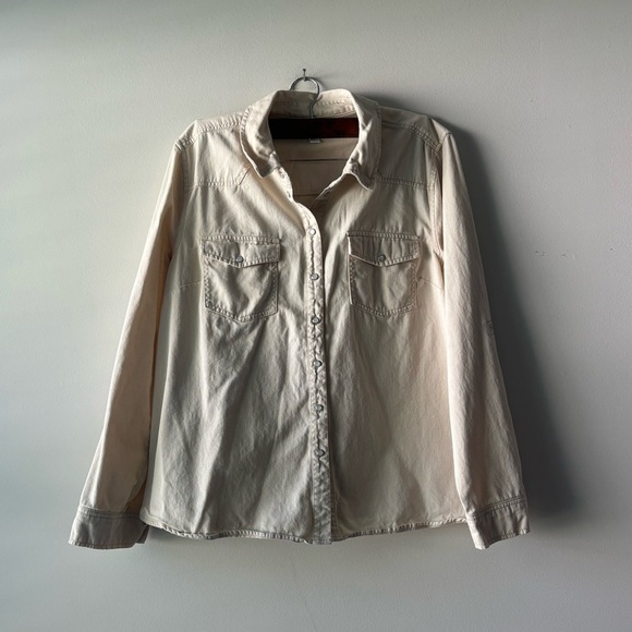 Sonoma Tops - Sonoma Button up light denin jacket size‎ L